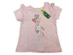 T-Shirt Gr. 74 Topomini rosa Herzchen Glitzerhase