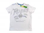 T-Shirt Gr. 104 und Gr. 134 Benetton weiß Roads