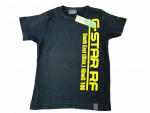 T-Shirt Gr. 110/116 G-Star schwarz mit gelber Aufschrift