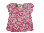 T-Shirt Gr. 80 Disney rosa/weiß Blumen Winnie Puh