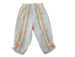 Sommerhose Gr. 74 Klitzeklein orange/weiß gestreift