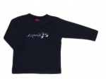 Langarmshirt Gr. 80 Esprit dunkelblau mit Füchsen
