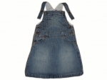 Jeanslatzrock Gr. 110 Zara Jeanskleid