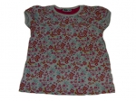 T-Shirt Gr. 92 von Kikstar mit Schmetterlingen und Blumen