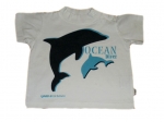 T-shirt Gr. 68/74 Jako-o weiß UV Schutz und Delfin