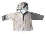Samtjacke Gr. 68 C&A hellbraun