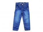 Thermohose Gr. 92 blau mit Glitzerknopf
