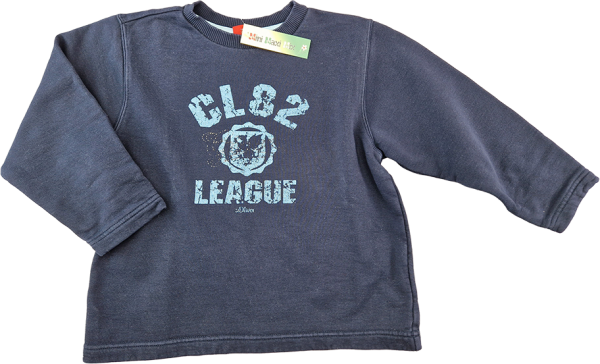 Sweatshirt Gr. 116 s.Oliver dunkelblau GL 82 League
