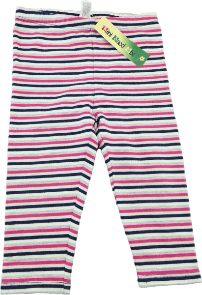 Ringelleggins Gr. 74 babyclub grau/rosa/schwarz