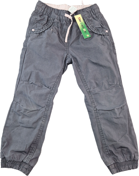 Thermomhose Gr. 98/104 Palomino dunkelgrau/rosa