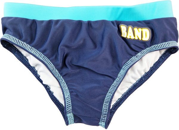 Badehose Gr. 80 türkis/blau mit Teddy