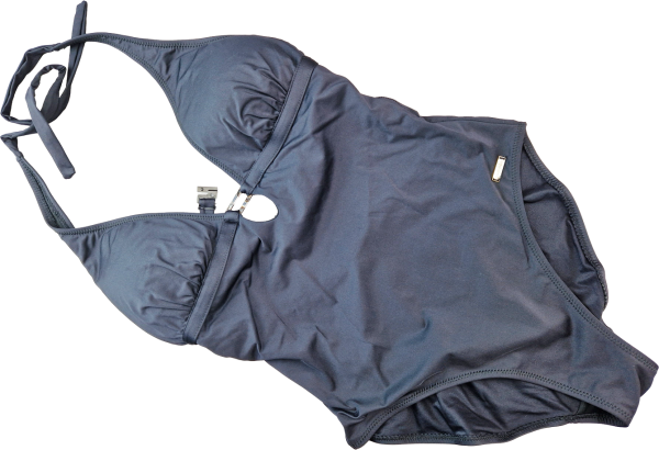 Badeanzug Gr. 38 marie claire paris schwarz zum Binden