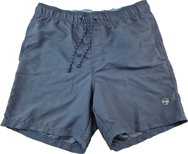 Badeshort Gr. 50/52 dunkelblau mit Kordelzug