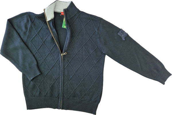 schicke Strickjacke Gr. 152 s.Oliver schwarz Anzug