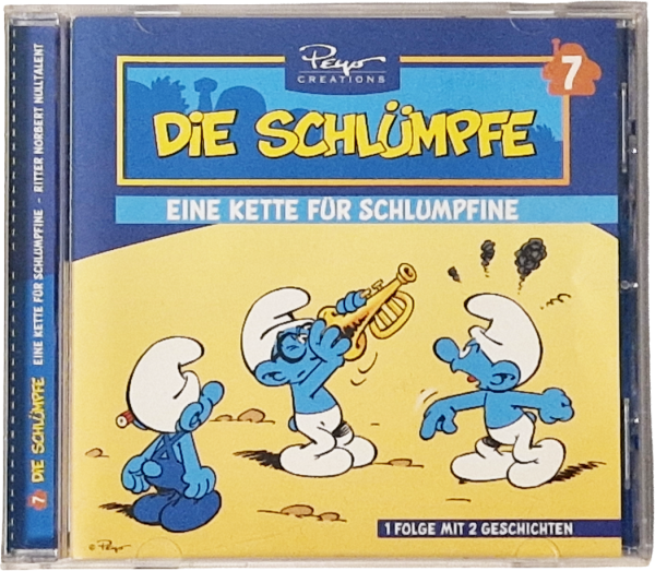 CD – Die Schlümpfe – Eine Kette für Schlumpfine Nr. 7