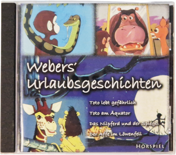 Webers Urlaubsgeschichten – Toto lebt gefährlich u.a. – Hörspiel CD