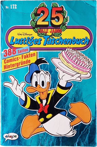 Nr. 172 – 25 Jahre lustiges Taschenbuch – 388 Seiten – Comics, Fakten, Hintergründe