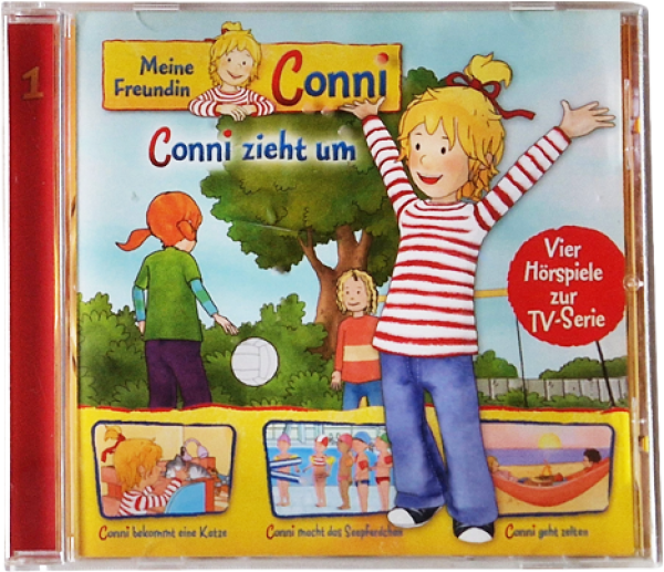 Meine Freundin Conni – Conni zieht um und 3 weitere Hörspiele