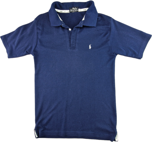 Poloshirt Gr. 42 Ralph Lauren dunkelblau kurzarm