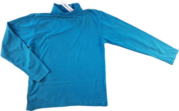 Langarmrolli Gr. 152 C&A türkis uni