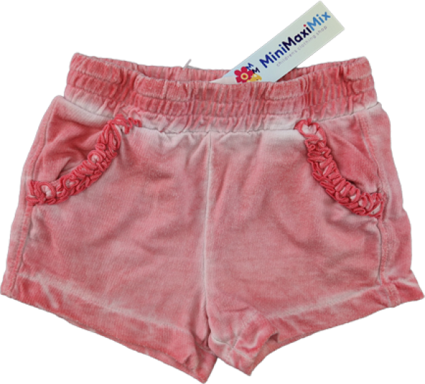 kurze Bequemhose Gr. 74 Topomini altrosa mit Rüschen