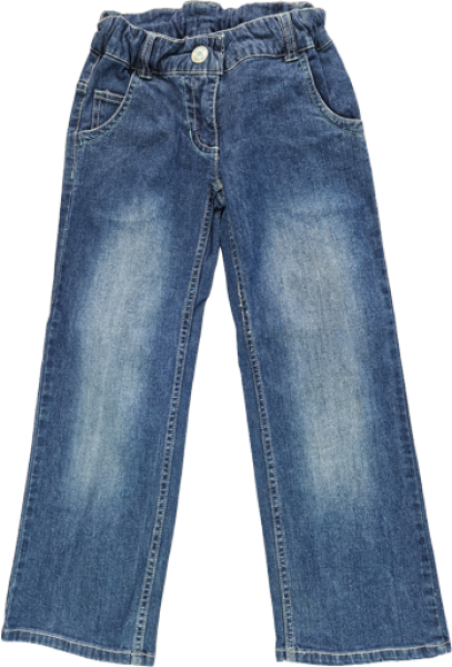lange Jeans Gr. 122 Aldi blau