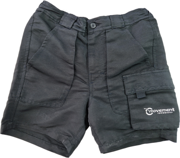 kurze leichte Hose Gr. 128 schwarz movement