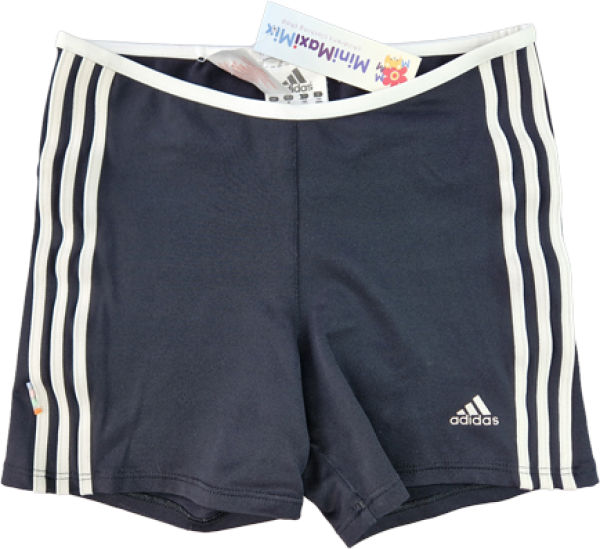 kurze Sporthose Gr. 140 Adidas schwarz/weiß