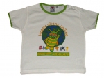 T-Shirt Gr. 74 C&A weiß/grün Aliens * Zwillinge *