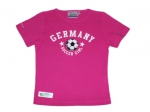 T-Shirt Gr. 116 C&A pink Germany Soccer Girl * Zwillinge *
